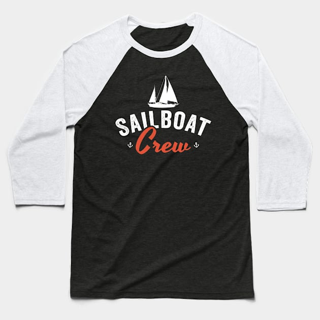 Sailing | Sailboat Crew | Sail Gift Baseball T-Shirt by Streetwear KKS